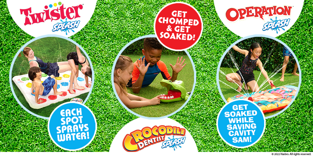 SPLASH INTO SUMMER WITH SPLASH GAMES!