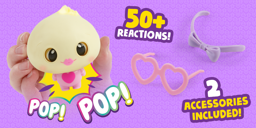 Pop out their unique personalities!